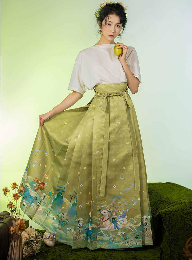 Modern Hanfu Dress| Ma Mian - Yandan_hanfu_china