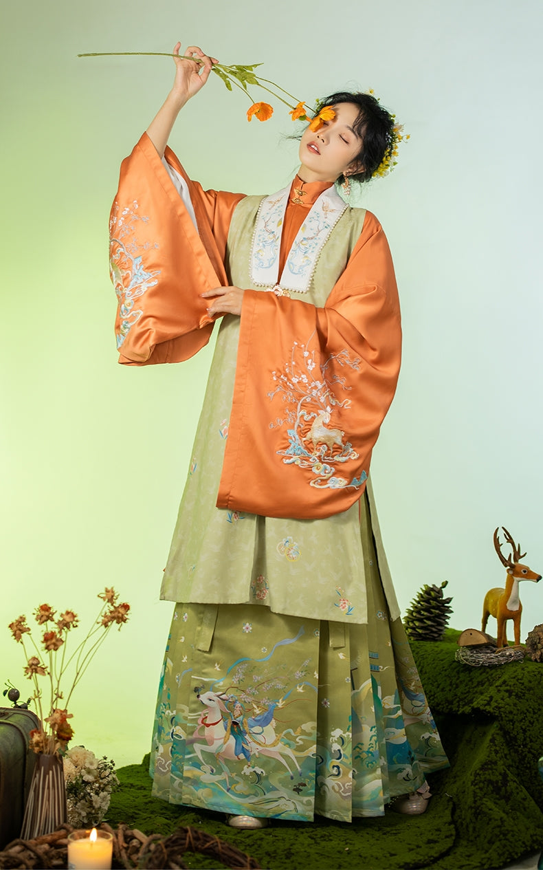 Modern Hanfu Dress| Ma Mian - Yandan_hanfu_china