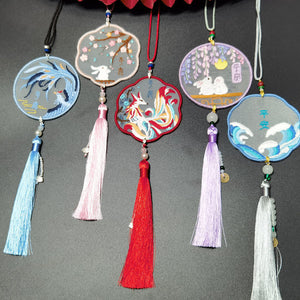 Hand Embroidered Lucky Charm （Finished products） - Yandan_hanfu_china