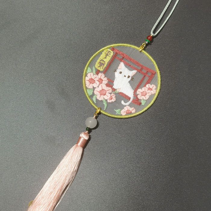 Hand Embroidered Lucky Charm （Finished products） - Yandan_hanfu_china