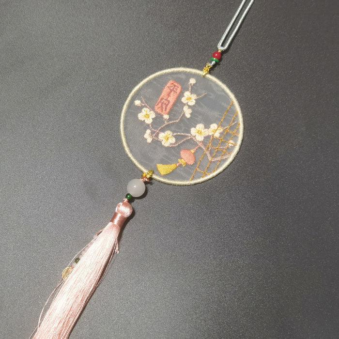 Hand Embroidered Lucky Charm （Finished products） – Yandan_Hanfu