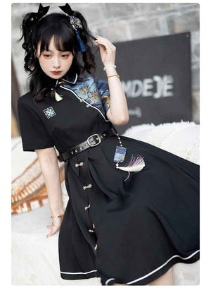 Black Modern Hanfu Dress【不夜城】 han fu hanfu clothing modern hanfu hanfu modern tang dynasty hanfu red hanfu traditional hanfu black hanfu hanfu shop white hanfu hanfu costume taobao hanfu new hanfu blue hanfu traditional chinese hanfu song dynasty hanfu green hanfu men's hanfu the hanfu hanfu chinois hanfu chinese dress modern hanfu dress hanfu fashion han dynasty hanfu winter hanfu hanfu for sale tang hanfu hanfu style