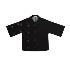 Black modern hanfu set| Ma mian qun|Ming dynasty - Yandan_hanfu_china