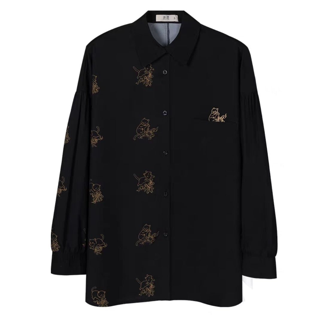 Black modern hanfu set| Ma mian qun|Ming dynasty - Yandan_hanfu_china