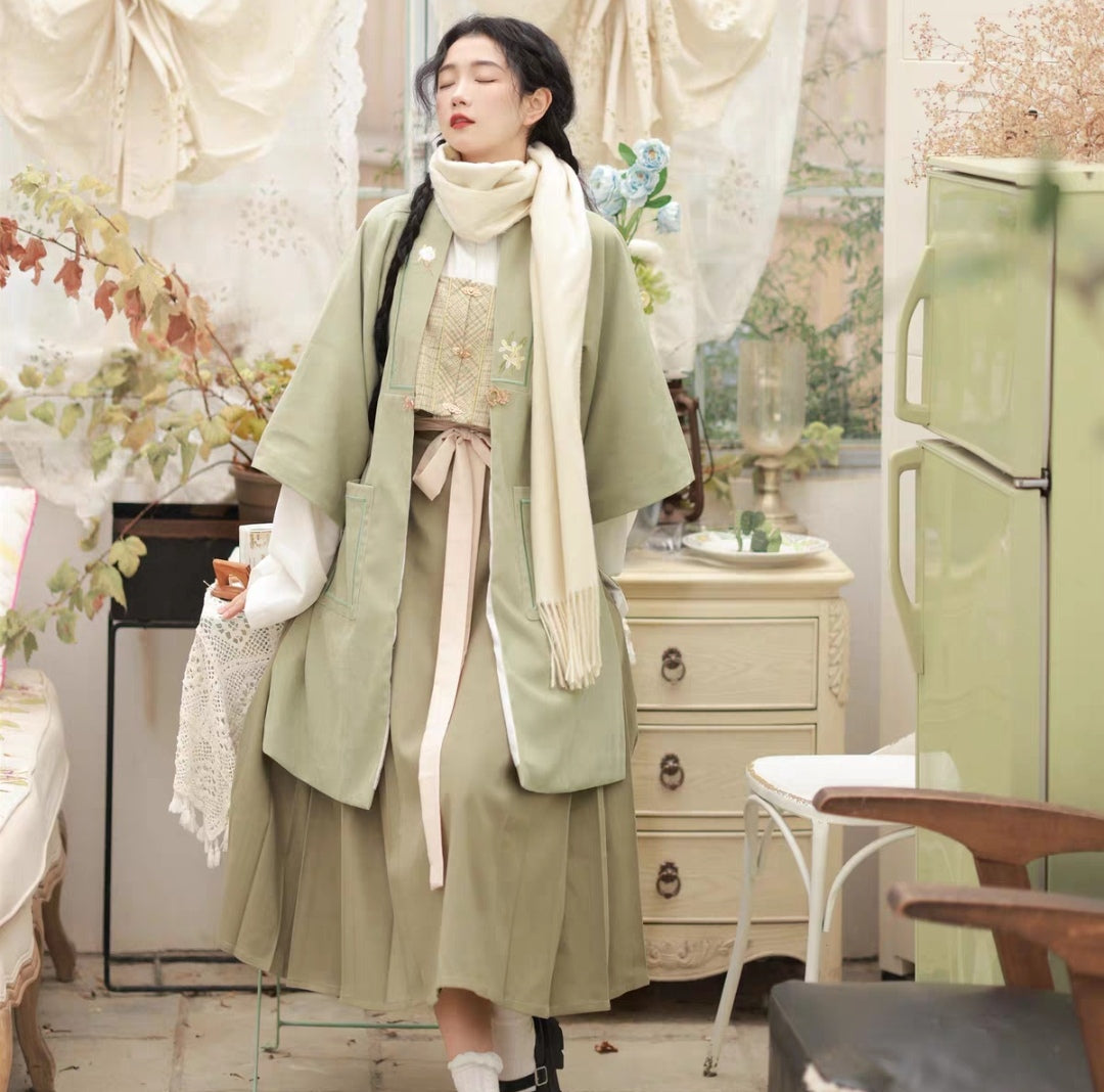 Ming Dynasty | Winter Modern Hanfu | Mamian - Yandan_hanfu_china