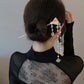 Fan tassel hairpin - Yandan_hanfu_china
