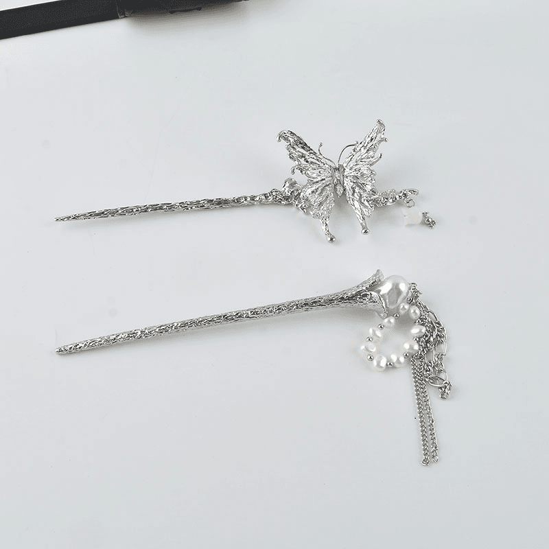 Butterfly hairpin Apparel & Accessories Yandan_hanfu_china 