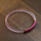 Handmade white\pink chalcedony bracelet Yandan_hanfu_china Pink chalcedony +winding thread 54-56 