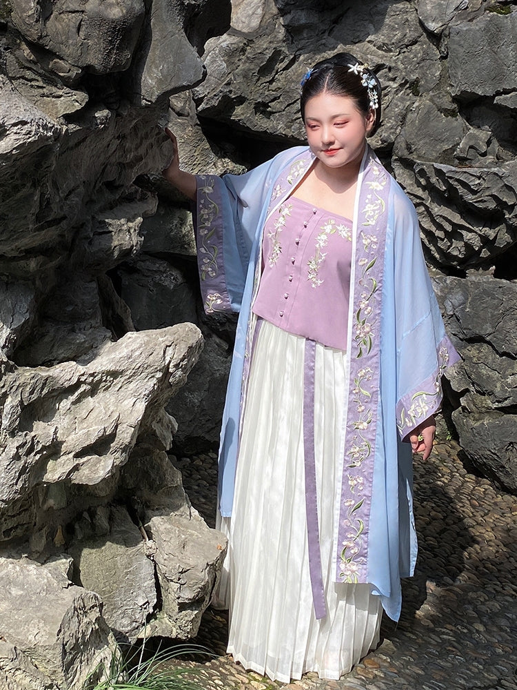 Song Dynasty| Mengchuhui(梦初回) Hanfu Plus Size - Yandan_hanfu_china