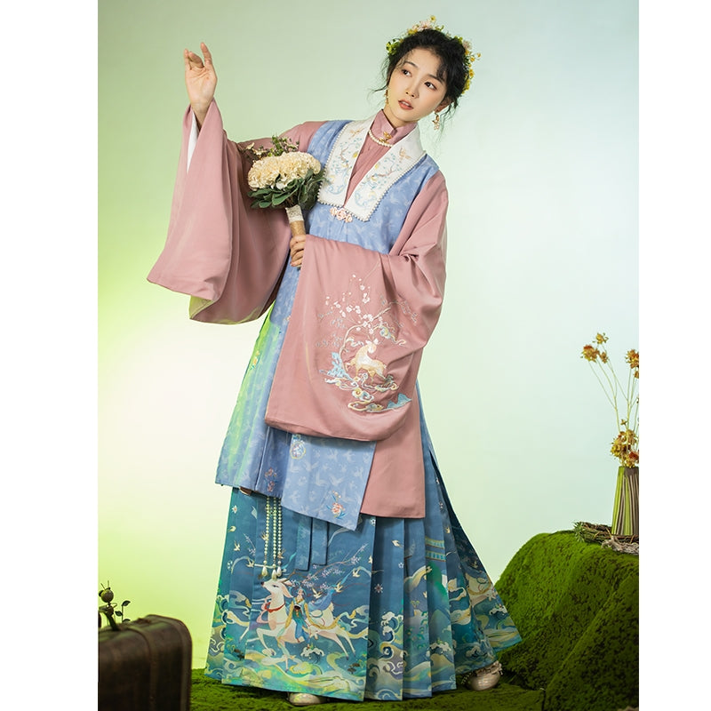 Modern Hanfu Dress| Ma Mian - Yandan_hanfu_china