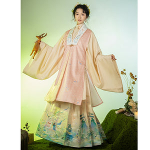Modern Hanfu Dress| Ma Mian - Yandan_hanfu_china