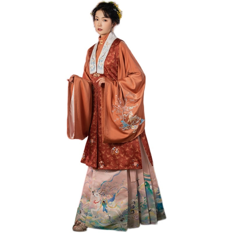Modern Hanfu Dress| Ma Mian - Yandan_hanfu_china