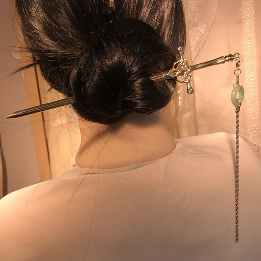 Sword tassel hairpin - Yandan_hanfu_china