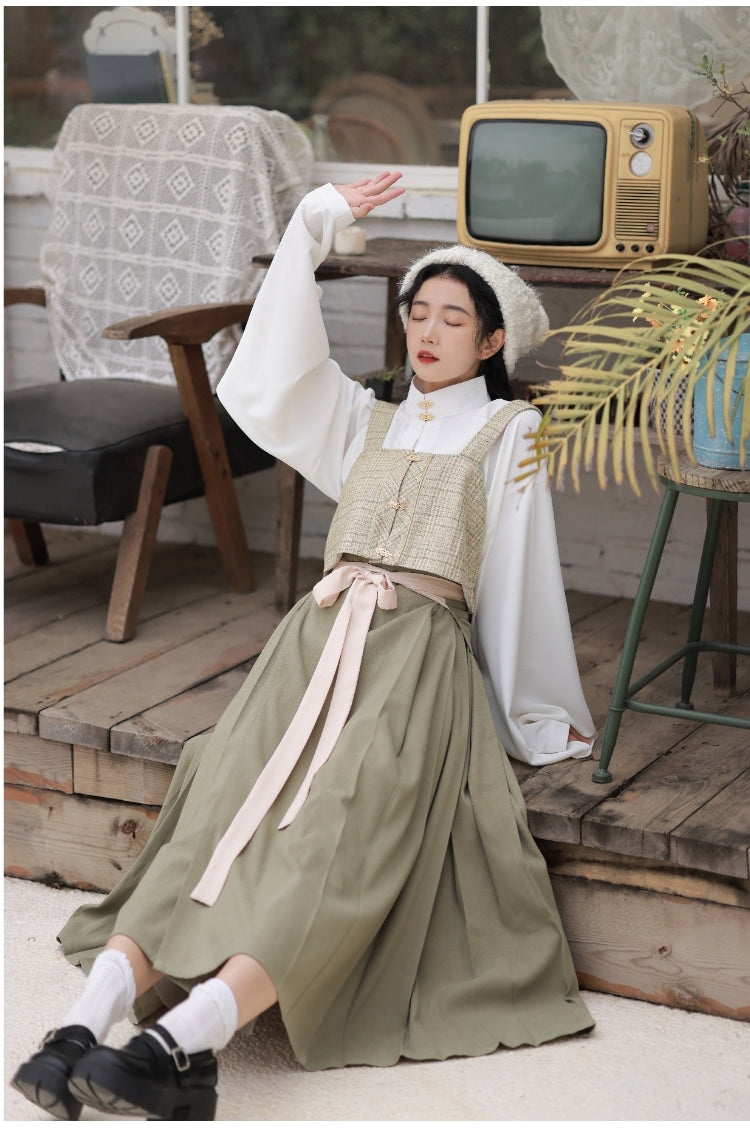 Ming Dynasty | Winter Modern Hanfu | Mamian - Yandan_hanfu_china