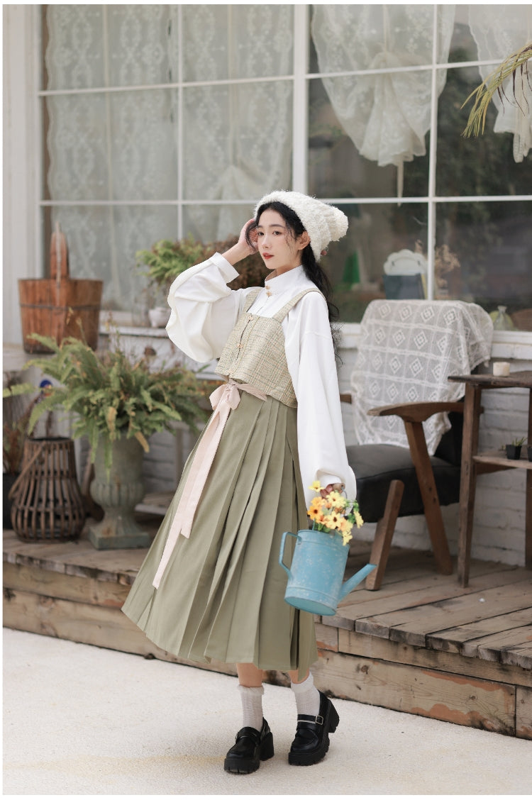 Ming Dynasty | Winter Modern Hanfu | Mamian - Yandan_hanfu_china