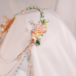 Orchid flower | Xiao Lan Hua | Hairband | hair accessories | Love between fairy and devil - Yandan_hanfu_china