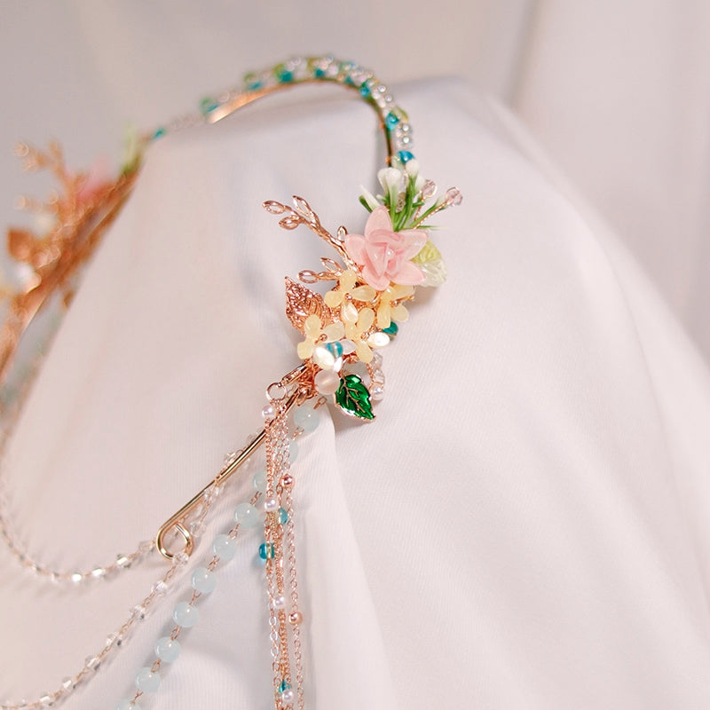 Orchid flower | Xiao Lan Hua | Hairband | hair accessories | Love between fairy and devil - Yandan_hanfu_china