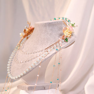 Orchid flower | Xiao Lan Hua | Hairband | hair accessories | Love between fairy and devil - Yandan_hanfu_china