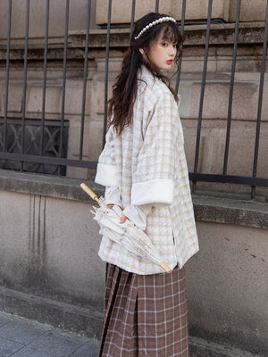 Ming Dynasty | Winter Modern Hanfu Set (暖暖) - Yandan_hanfu_china
