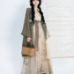 Green Modern Hanfu Dress (禅意) - Yandan_hanfu_china