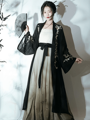 Song Dynasty | Black Modern Hanfu